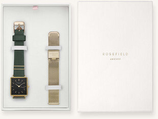 Naisten rannekello Rosefield The Boxy lahjasetti hinta ja tiedot | Naisten kellot | hobbyhall.fi