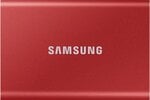 Samsung SSD T7 2TB, punainen (MU-PC2T0R / WW)