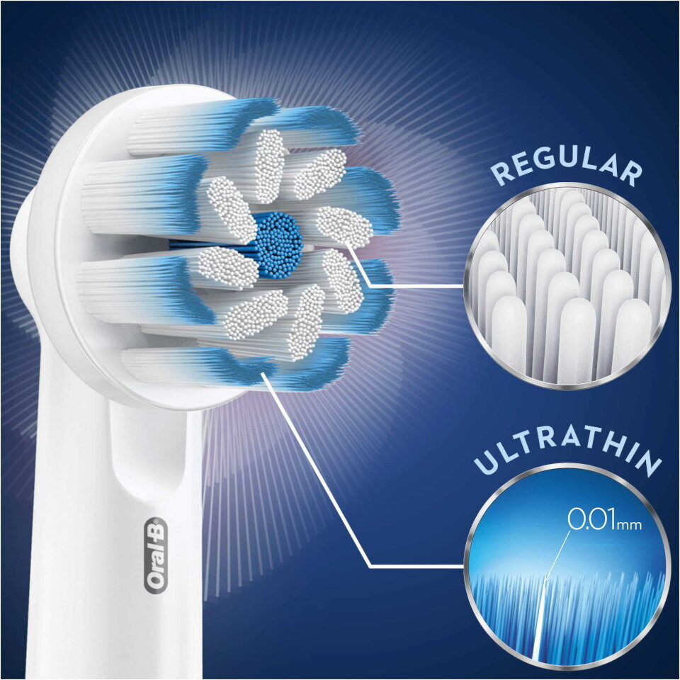 Oral-B Sensitive Clean hinta ja tiedot | Sähköhammasharjan vaihtoharjat | hobbyhall.fi