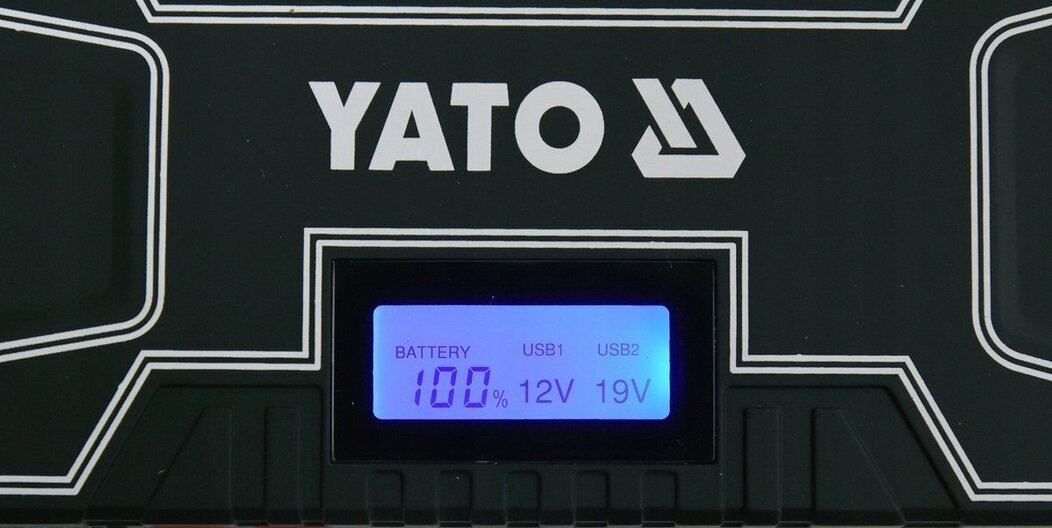 Monitoimilaturi/käynnistin, akkupankki Yato, 12000mAh YT-83082 hinta ja tiedot | Auton akkulaturit | hobbyhall.fi