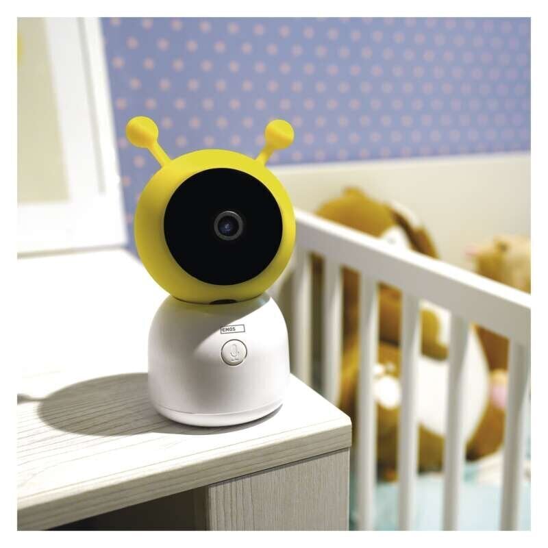 Vauvan kamera/yövalosti Emos Go Smart Guard pyörivä + näyttö hinta ja tiedot | Itkuhälyttimet | hobbyhall.fi