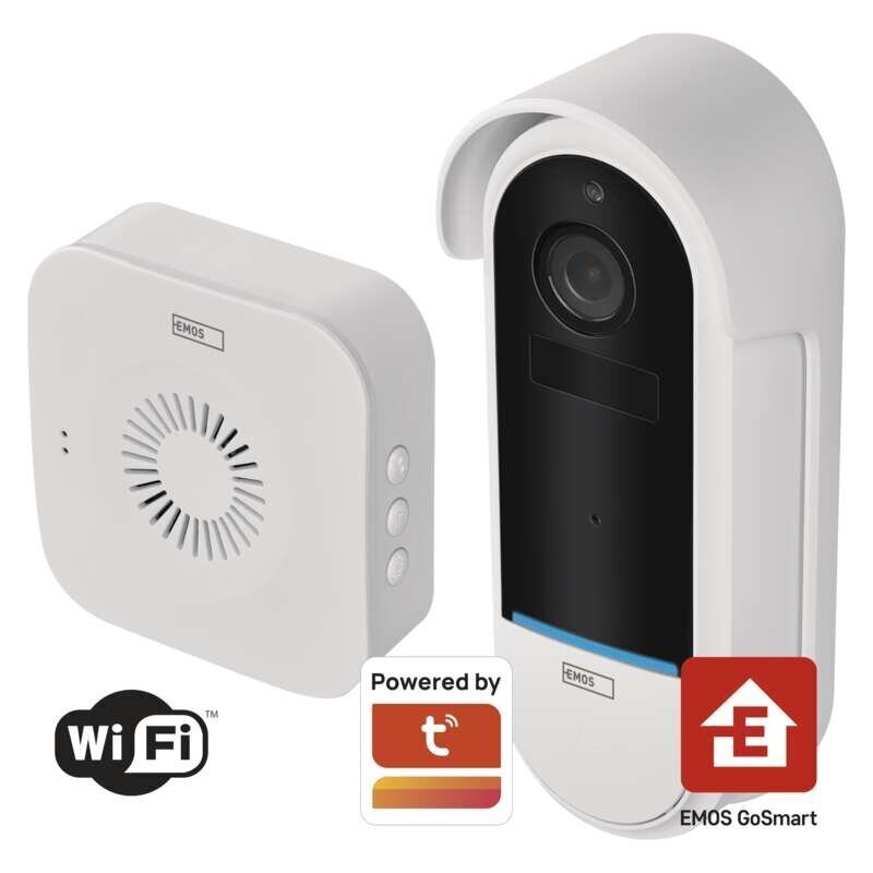 Langaton video-ovikello GoSmart IP-15S WiFi-akku IP65 hinta ja tiedot | Ovikellot | hobbyhall.fi