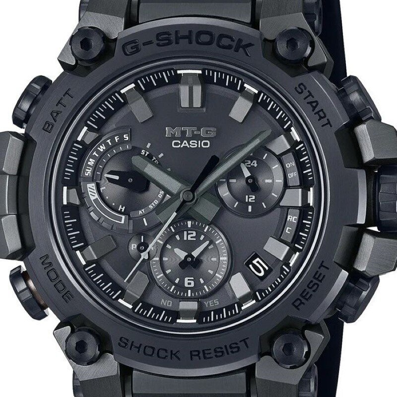 Casio G-SHOCK MT-G MTG-B3000B-1AER DUAL CORE CARBON GUARD MONOCOQUE MTG-B3000B-1AER hinta ja tiedot | Miesten kellot | hobbyhall.fi