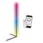 Älykäs RGB LED lattia/kulmavalaisin 140cm, musiikkitila hinta ja tiedot | LED-valonauhat | hobbyhall.fi