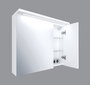 Eliza kylpyhuoneen seinäkaappi 60x62x24 cm, valkoinen hinta ja tiedot | Kylpyhuonekaapit | hobbyhall.fi