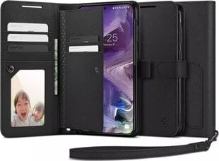 Spigen Wallet S Plus, musta hinta ja tiedot | Puhelimen kuoret ja kotelot | hobbyhall.fi