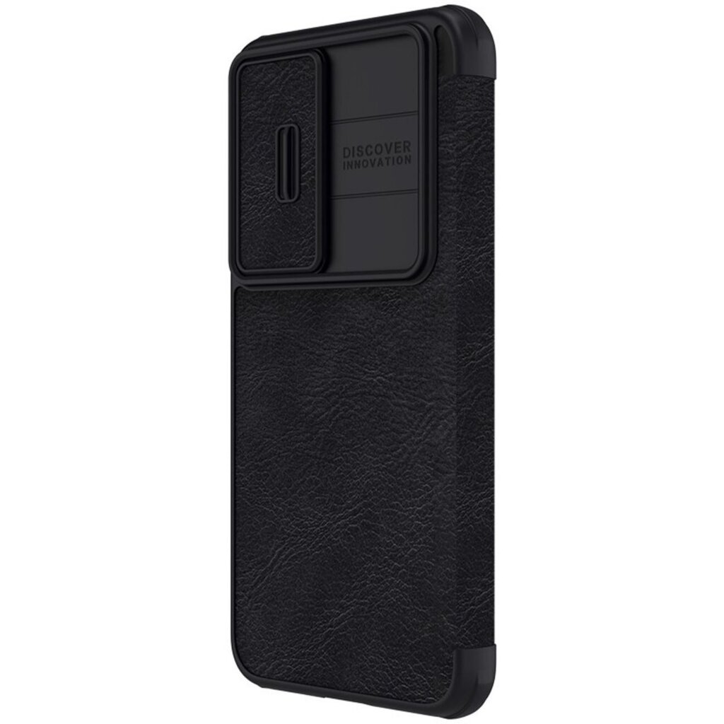 Nillkin Qin Leather Pro Case, musta hinta ja tiedot | Puhelimen kuoret ja kotelot | hobbyhall.fi