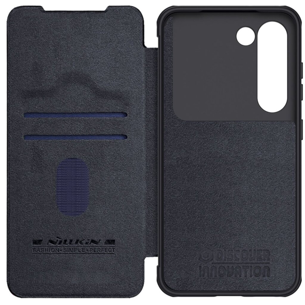 Nillkin Qin Leather Pro Case, musta hinta ja tiedot | Puhelimen kuoret ja kotelot | hobbyhall.fi