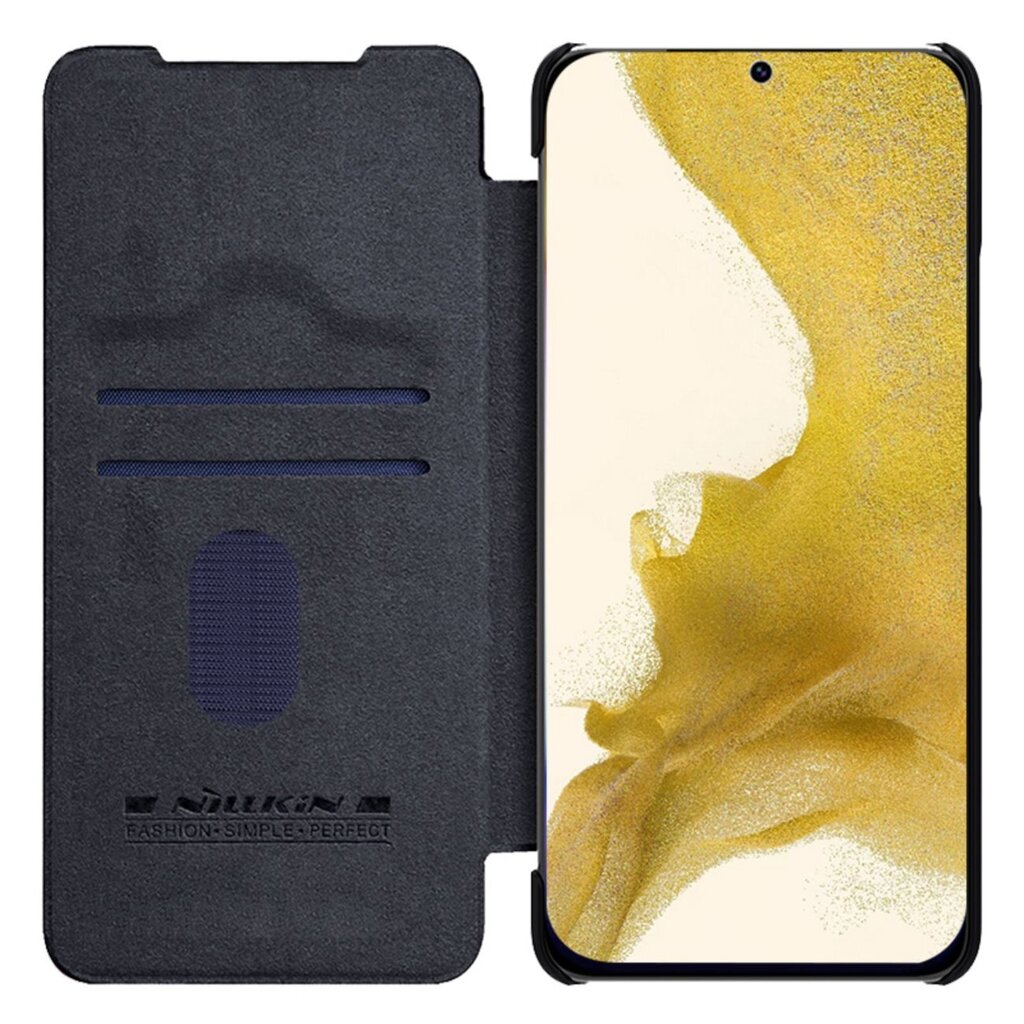 Nillkin Qin Leather Pro Case, musta hinta ja tiedot | Puhelimen kuoret ja kotelot | hobbyhall.fi