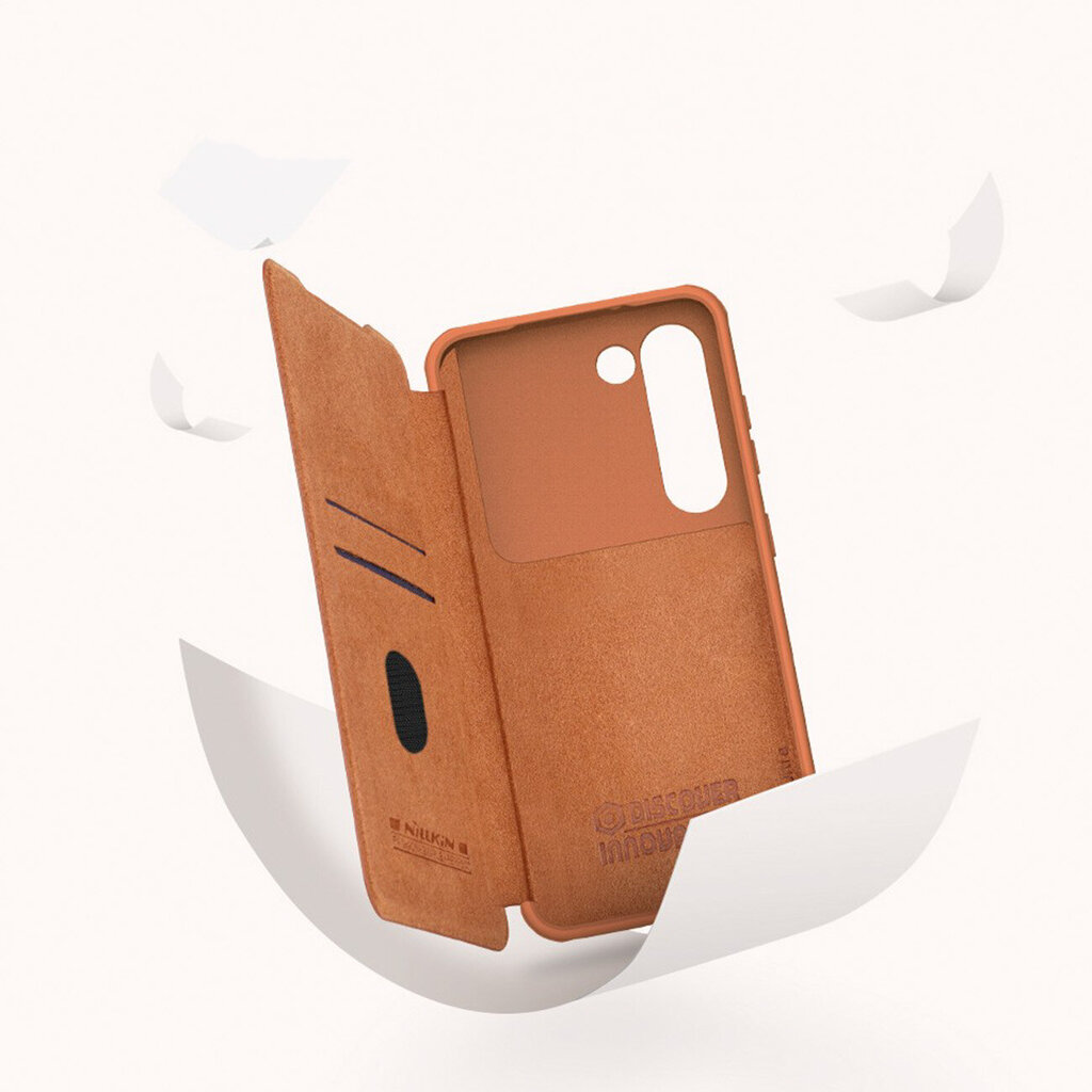 Nillkin Qin Leather Pro Case, musta hinta ja tiedot | Puhelimen kuoret ja kotelot | hobbyhall.fi