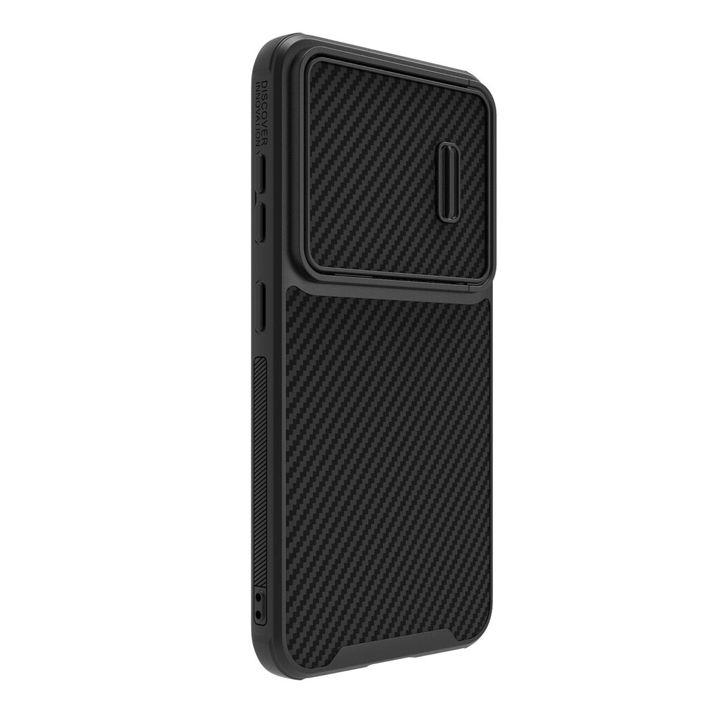 Nillkin Synthetic Fiber S Case, musta hinta ja tiedot | Puhelimen kuoret ja kotelot | hobbyhall.fi