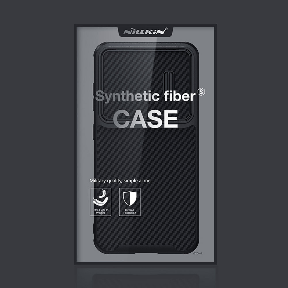 Nillkin Synthetic Fiber S Case, musta hinta ja tiedot | Puhelimen kuoret ja kotelot | hobbyhall.fi