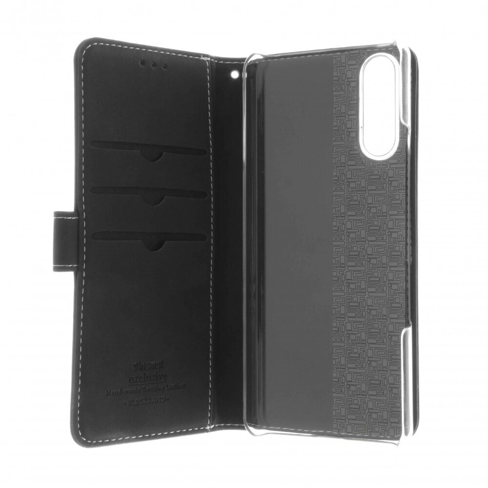 Insmat Exclusive Flip Case, musta hinta ja tiedot | Puhelimen kuoret ja kotelot | hobbyhall.fi