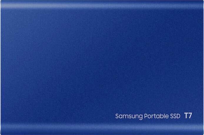 Samsung SSD T7 1TB, sininen (MU-PC1T0H/WW) hinta ja tiedot | Ulkoiset kovalevyt | hobbyhall.fi