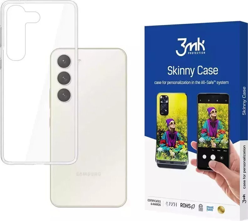 3mk Skinny Case, läpinäkyvä hinta ja tiedot | Puhelimen kuoret ja kotelot | hobbyhall.fi