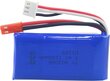 2 litiumpariston sarja 7.4V 1100mAh ja laturi hinta ja tiedot | Paristot | hobbyhall.fi