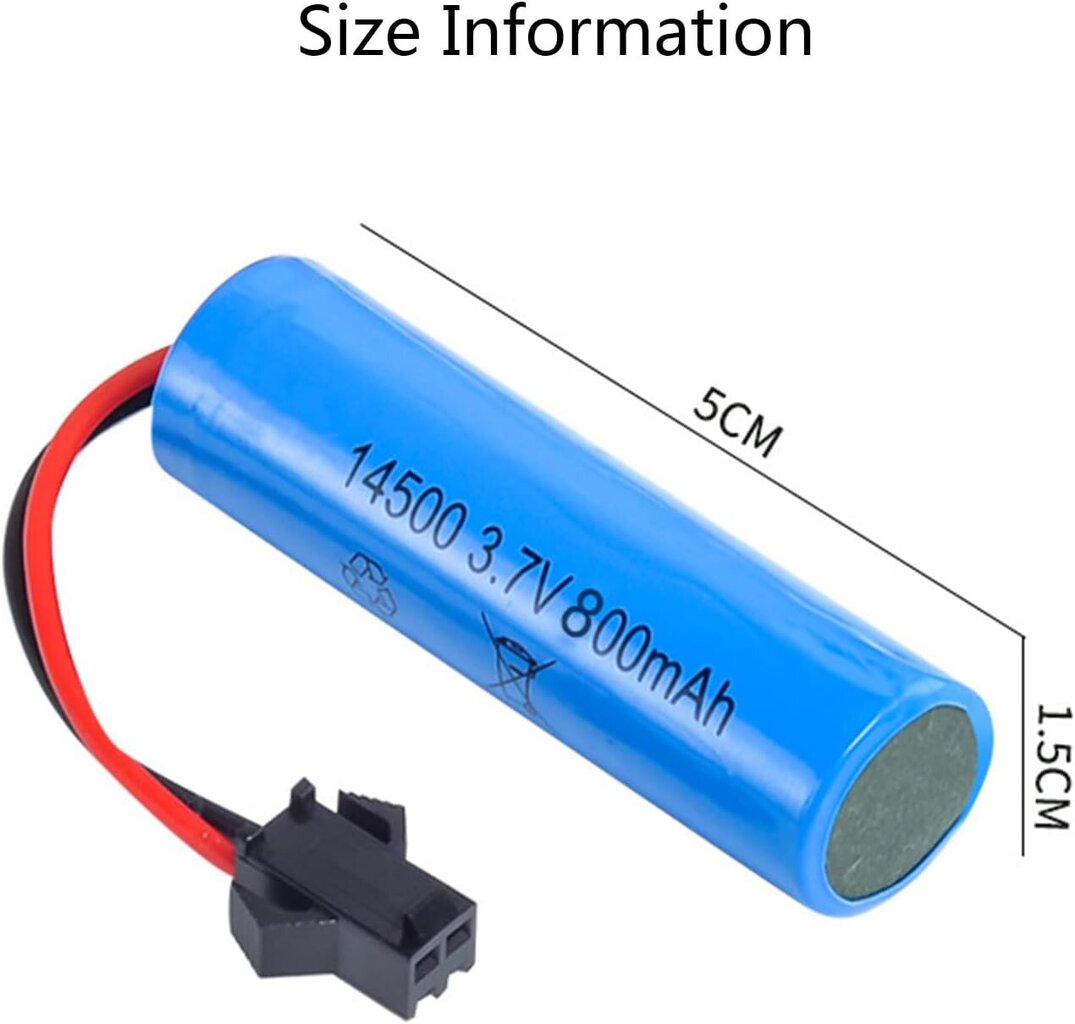 Ladattavat akut - Li-ion 3.7V 800mAh hinta ja tiedot | Dronet | hobbyhall.fi