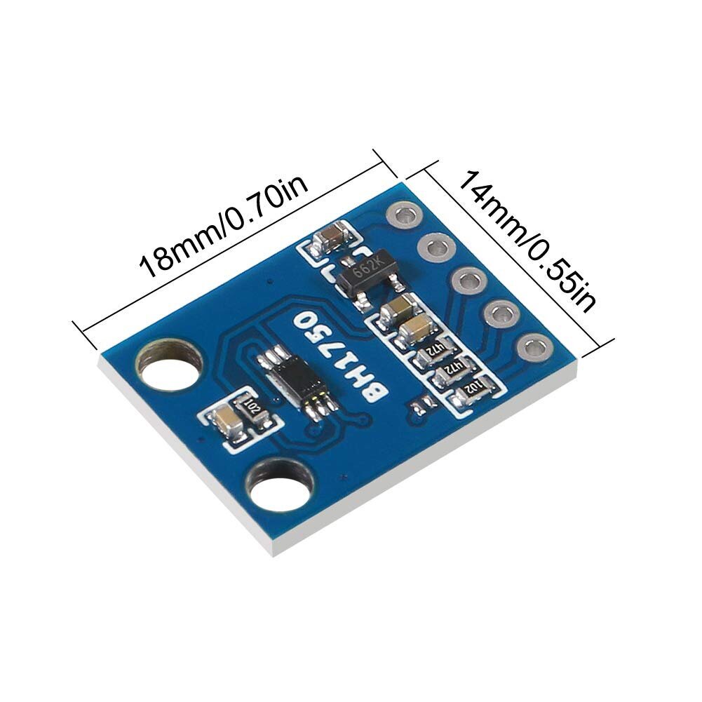 GY-302 BH1750 valon voimakkuusanturi, valoanturi, Arduino / Raspberry Pi hinta ja tiedot | Adapterit | hobbyhall.fi