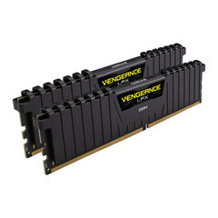 Corsair Vengeance LPX, 32GB (2x16GB), DDR4, 2133MHz hinta ja tiedot | Muisti (RAM) | hobbyhall.fi