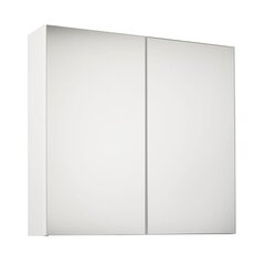 Kylpyhuonekaappi peilillä Sensea Storm 65 2D, valkoinen hinta ja tiedot | Kylpyhuonekaapit | hobbyhall.fi
