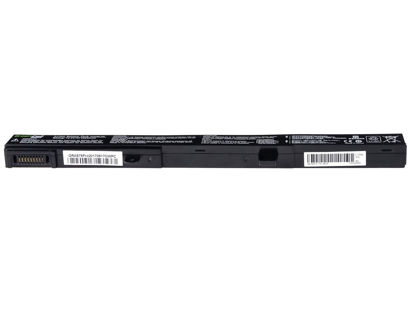 Green Cell Pro Laptop Battery for Asus X551 X551C X551CA X551M X551MA X551MAV R512C R512CA hinta ja tiedot | Kannettavien tietokoneiden akut | hobbyhall.fi