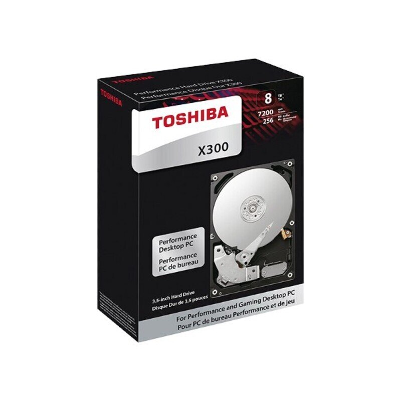 Toshiba HDWR11AEZSTA, 3.5", 10 TB hinta ja tiedot | Kovalevyt | hobbyhall.fi