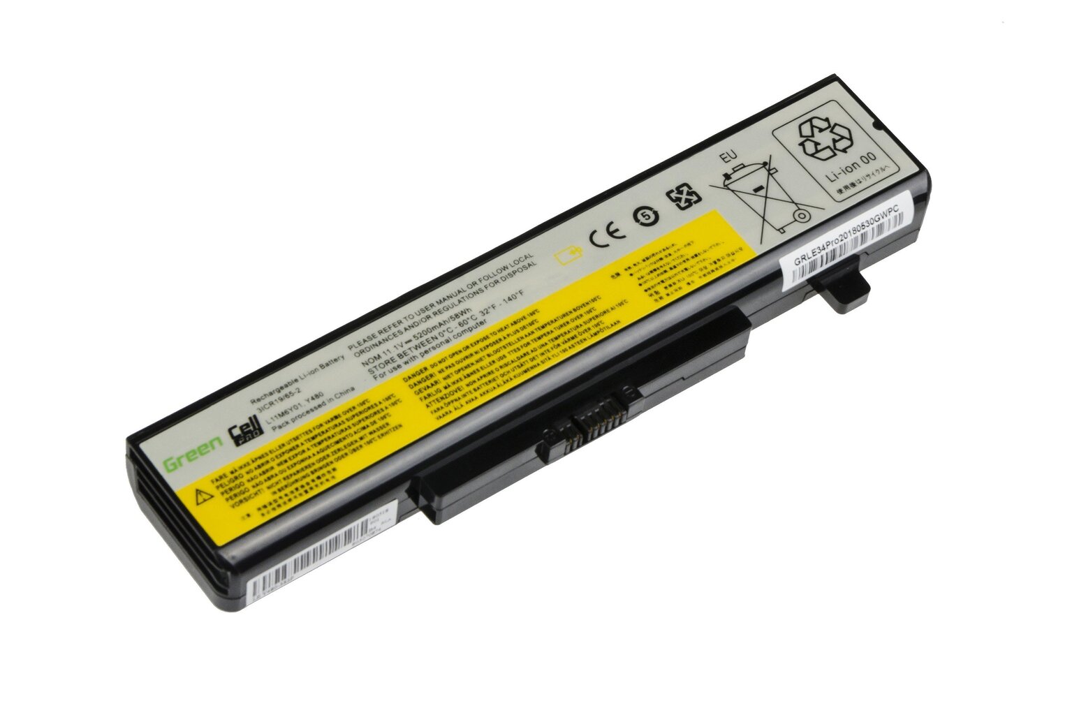 Green Cell PRO Laptop Battery L11S6Y01 L11S6F01 Lenovo B580 B590 G500 G505 G510 G700 G710 G580 G585,IdeaPad P500 P585 Y580 Z580 hinta ja tiedot | Kannettavien tietokoneiden akut | hobbyhall.fi