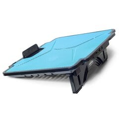 Spirit Of Gamer Cooling Pad Airblade 100 Blue hinta ja tiedot | Kannettavien tietokoneiden lisätarvikkeet | hobbyhall.fi