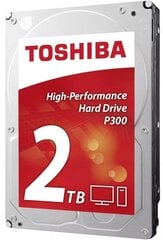 Toshiba HDWD220UZSVA hinta ja tiedot | Kovalevyt | hobbyhall.fi