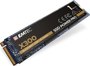 Emtec X300 Power Pro ECSSD1TX300 hinta ja tiedot | Emtec Tietokoneet ja pelaaminen | hobbyhall.fi