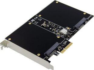 Kontroler ProXtend PCIe x4 - 2x SATA III (PX-SR-10257) hinta ja tiedot | Ohjain- ja laajennuskortit | hobbyhall.fi