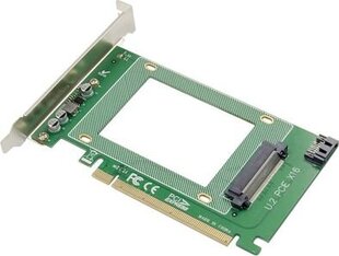 Kontroler ProXtend ProXtend PCIe X16 U.2 SFF8639 SSD Adapter Card hinta ja tiedot | Ohjain- ja laajennuskortit | hobbyhall.fi