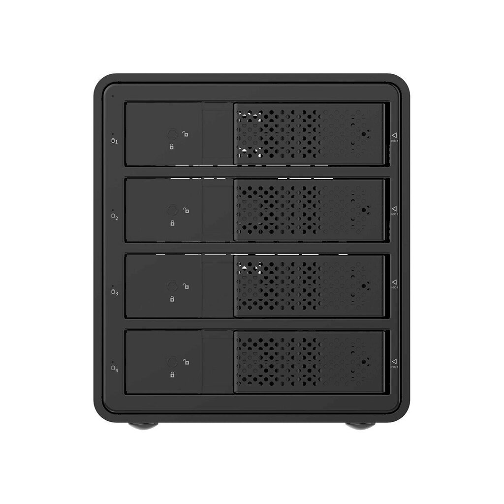 Hard Drive Enclosure Orico HDD, 3.5 Inch, 4 Bay, USB 3.0 type B, RAID hinta ja tiedot | Adapterit | hobbyhall.fi