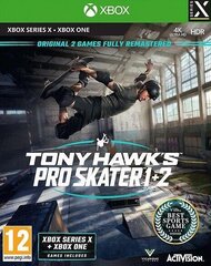 Tony Hawk's Pro Skater 1+2 hinta ja tiedot | Tietokone- ja konsolipelit | hobbyhall.fi