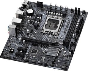 Mainboard|ASROCK|Intel H610|LGA1700|MicroATX|Memory DDR4|Memory slots 2|2xPCI-Express 3.0 1x|1xPCI-Express 4.0 16x|1xM.2|1x15pin D-sub|1xHDMI|1xDispla hinta ja tiedot | Emolevyt | hobbyhall.fi