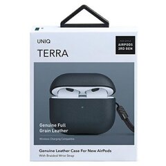 Uniq Terra, AirPods 3 gen., Genuine Leather, Nautical Blue hinta ja tiedot | Uniq Tietokoneet ja pelaaminen | hobbyhall.fi