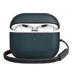 Uniq Terra, AirPods 3 gen., Genuine Leather, Nautical Blue hinta ja tiedot | Kuulokkeet | hobbyhall.fi