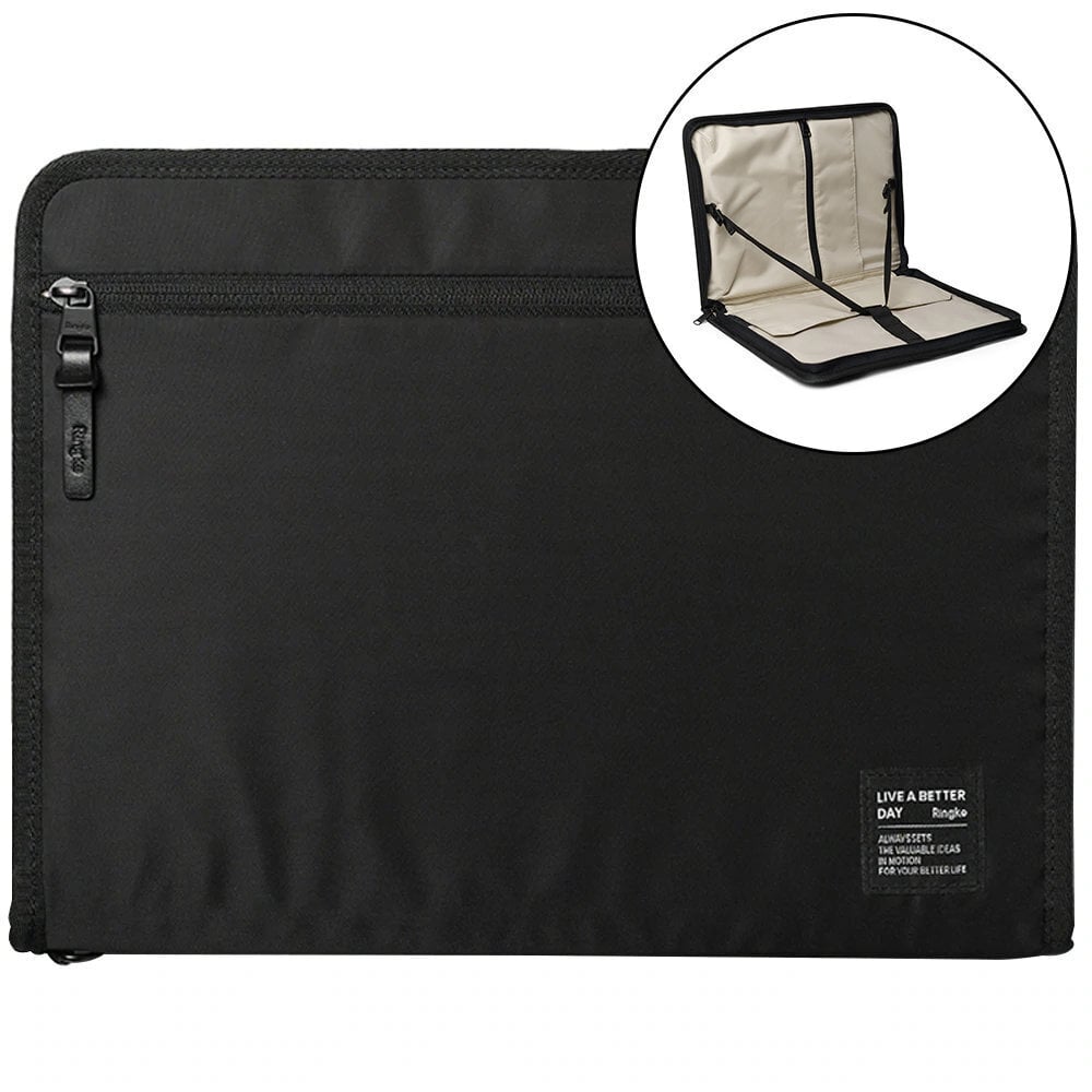 Ringke Zip Pouch, 13" black hinta ja tiedot | Tietokonelaukut | hobbyhall.fi