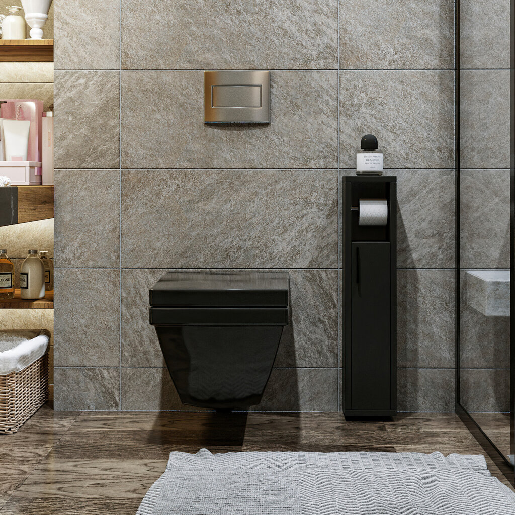 Kylpyhuonekaappi Kalune Design Star, harmaa hinta ja tiedot | Kylpyhuonekaapit | hobbyhall.fi
