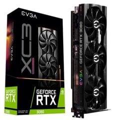 EVGA GeForce RTX 3080 XC3 Ultra Gaming (10G-P5-3885-KR) hinta ja tiedot | EVGA Tietokoneet ja pelaaminen | hobbyhall.fi