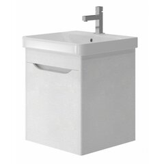 Kylpyhuonekaappi pesualtaalla Livorno LVR-50, valkoinen. hinta ja tiedot | Kylpyhuonekaapit | hobbyhall.fi