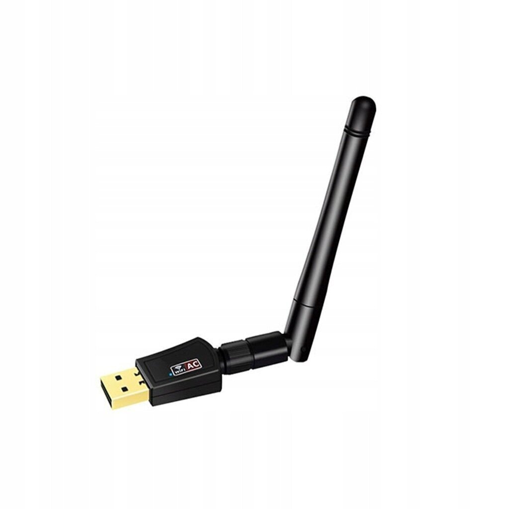 WIFI USB DUAL BAND 2.4/5GHz 600Mbs hinta ja tiedot | Adapterit | hobbyhall.fi