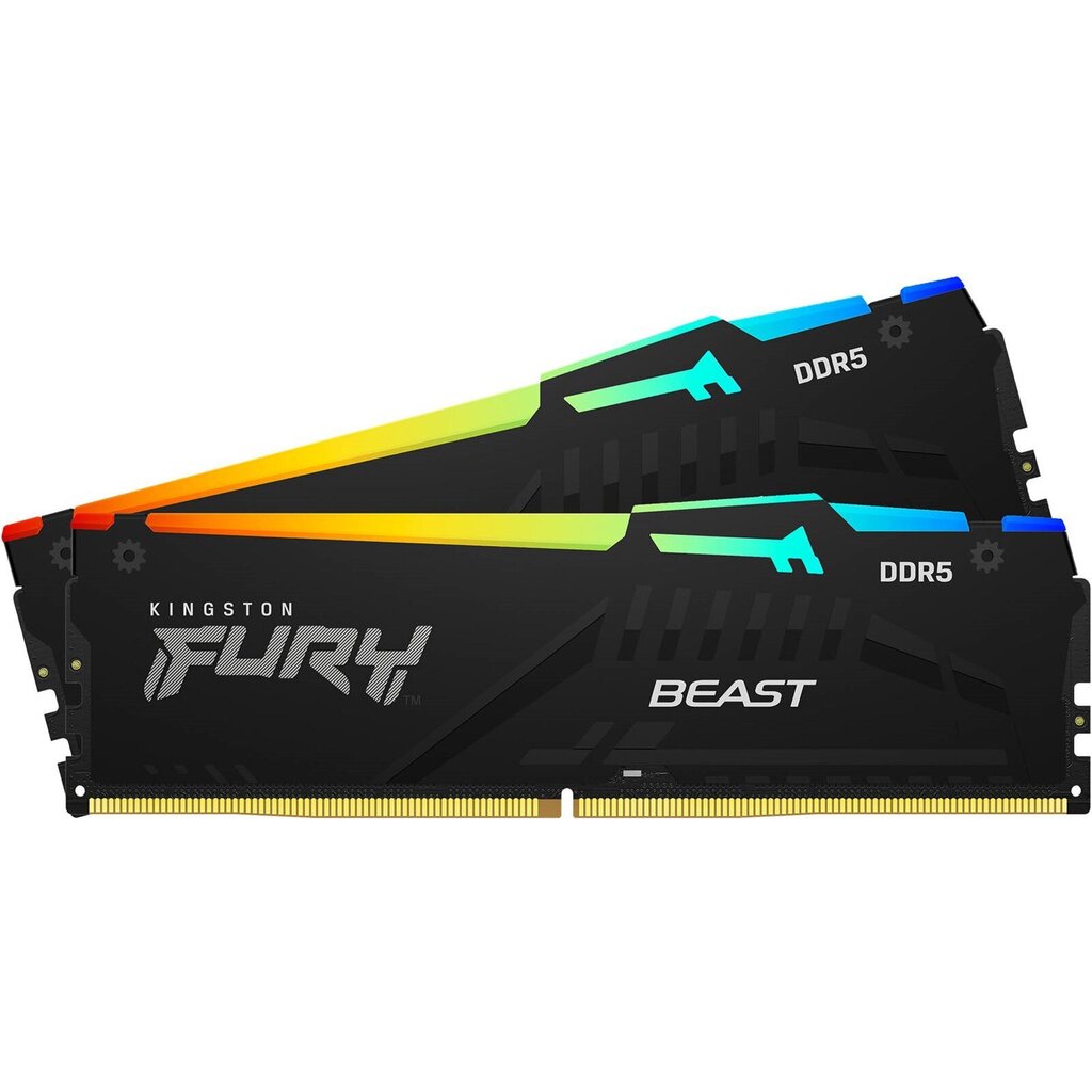 Kingston Fury Beast RGB (KF548C38BBAK2-32) hinta ja tiedot | Muisti (RAM) | hobbyhall.fi