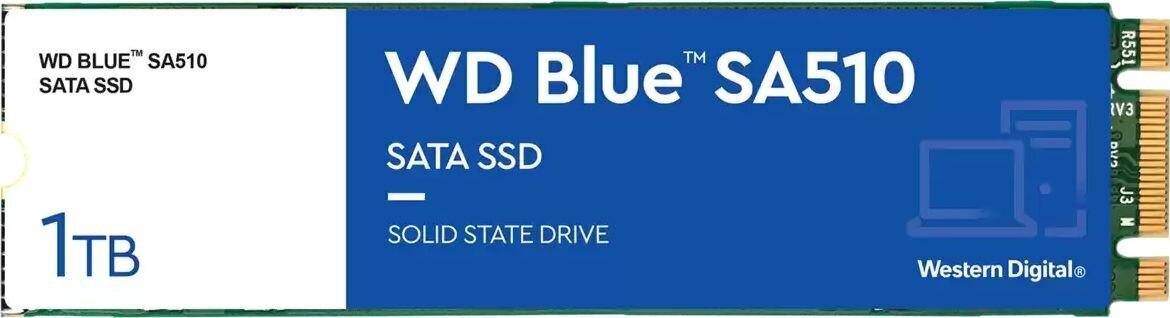 WD Blue SA510 WDS100T3B0B hinta ja tiedot | Kovalevyt | hobbyhall.fi