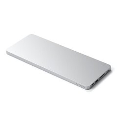 Satechi USB-C Slim Dock for 24'' iMac, silver - Dock hinta ja tiedot | Satechi Tietokoneet ja pelaaminen | hobbyhall.fi