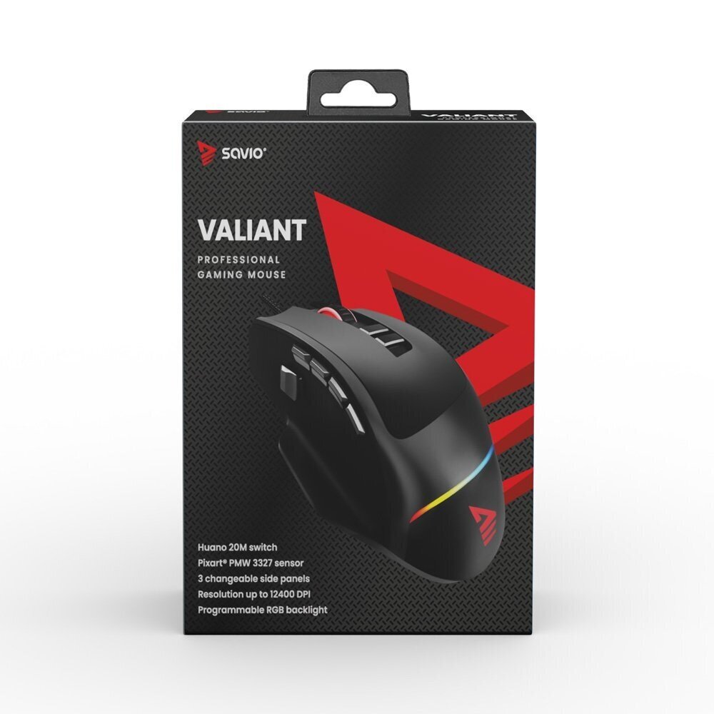 Savio Valiant RGB hinta ja tiedot | Hiiret | hobbyhall.fi