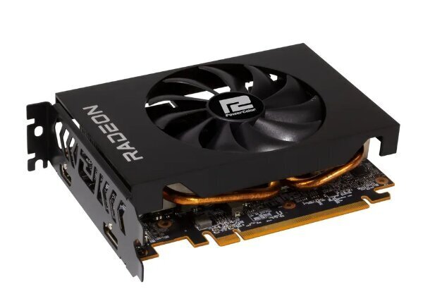 PowerColor AMD Radeon RX 6500 XT ITX (AXRX 6500 XT 4GBD6-DH) hinta ja tiedot | Näytönohjaimet | hobbyhall.fi