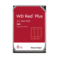 WD Western Digital WD60EFPX 6tb Red Sata 3.5in hinta ja tiedot | Kovalevyt | hobbyhall.fi
