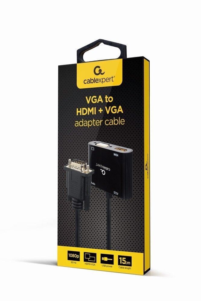 Cablexpert A-VGA-HDMI-02 hinta ja tiedot | Adapterit | hobbyhall.fi