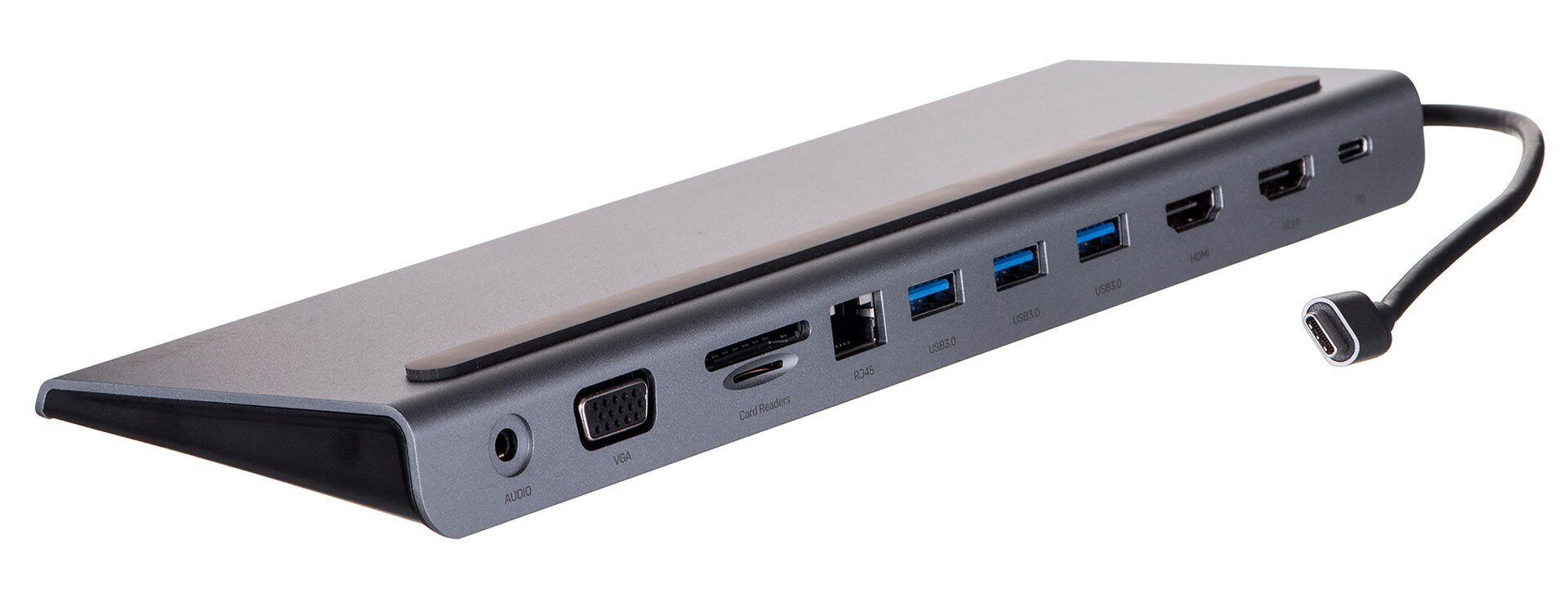 Unitek Hub USB 11 w 1, USB-C, RJ45, MST, 100W PD hinta ja tiedot | Adapterit | hobbyhall.fi